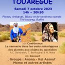 Samedi 7 octobre : grande fête touarègue